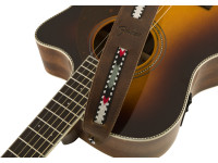 Fender Paramount Acoustic Leather Straps Castanho Fender Paramount Acoustic Leather Straps Castanho